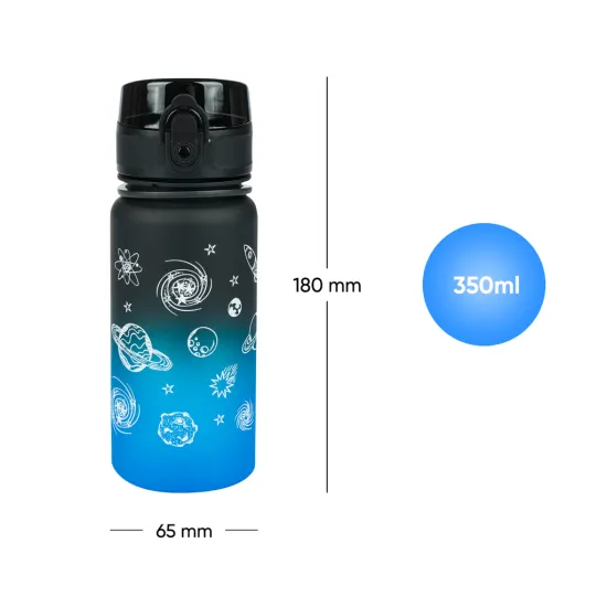 Tritán palack gyerekeknek Gradient Universe 350 ml BAAGL márkájú 