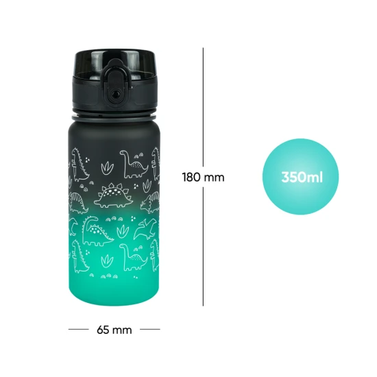 Tritán kulacs gyerekeknek Gradient Dino 350 ml