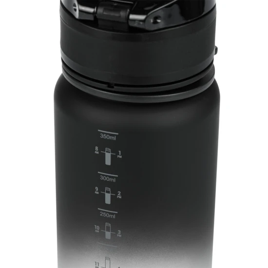 Tritán palack Gradient Wolf 350 ml, zárható fedéllel és hurokkal