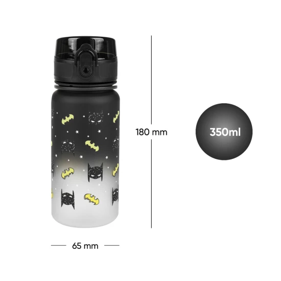 Tritán palack gyerekeknek Gradient Batman Mask 350 ml BAAGL márkájú 