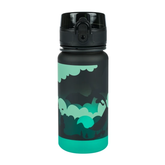 Tritan palack Gradient Sárkány 350 ml, zárható fedéllel és hurokkal