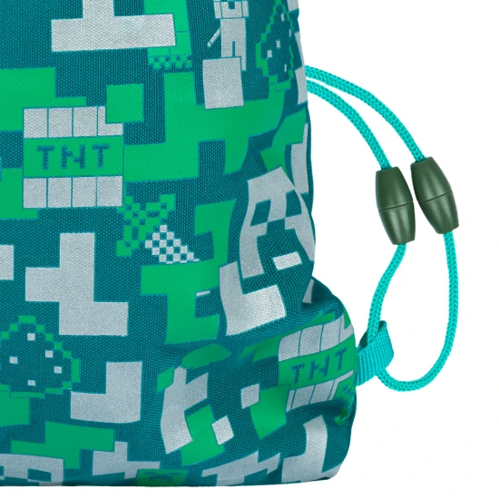 Sporttáska Minecraft Silver Creeper