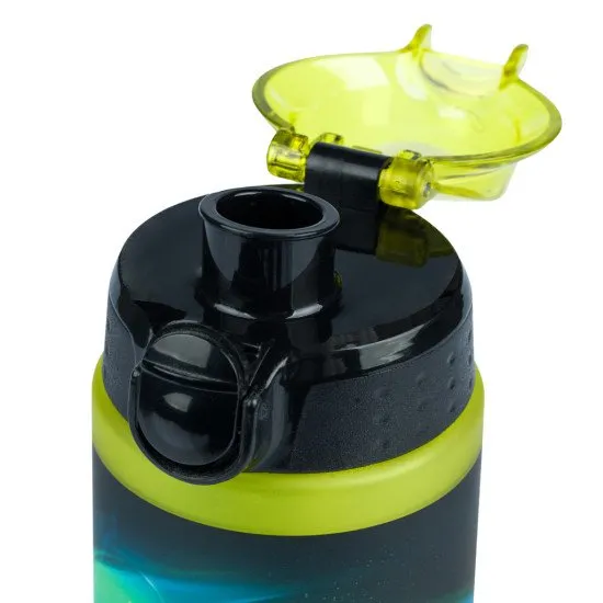 Tritan flakon Football 700 ml, zárható fedéllel és hurokkal
