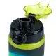Tritan flakon Football 700 ml, zárható fedéllel és hurokkal