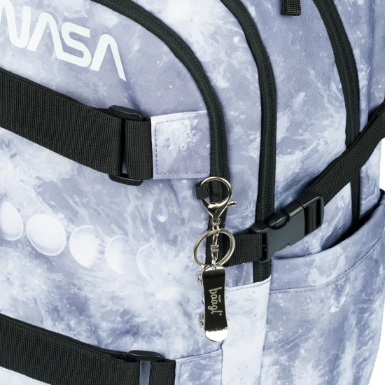 Iskolai hátizsák Skate NASA szürke