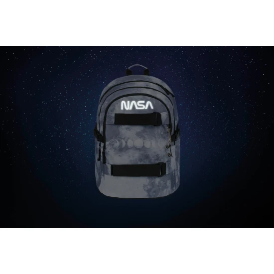 Iskolai hátizsák Skate NASA szürke