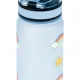 Tritan palack Hippie 500 ml hurokkal és zárható fedéllel, ideális iskolai italokhoz