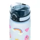 Tritan palack Hippie 500 ml hurokkal és zárható fedéllel, ideális iskolai italokhoz