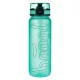 Tritan flakon Green 800 ml hurokkal és zárható fedéllel - ideális iskolai italokhoz.