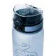 Tritan palack Dast Blue 800 ml zárható fedéllel és szűrővel gyümölcsitalokhoz - ideális iskolába és kirándulásra.