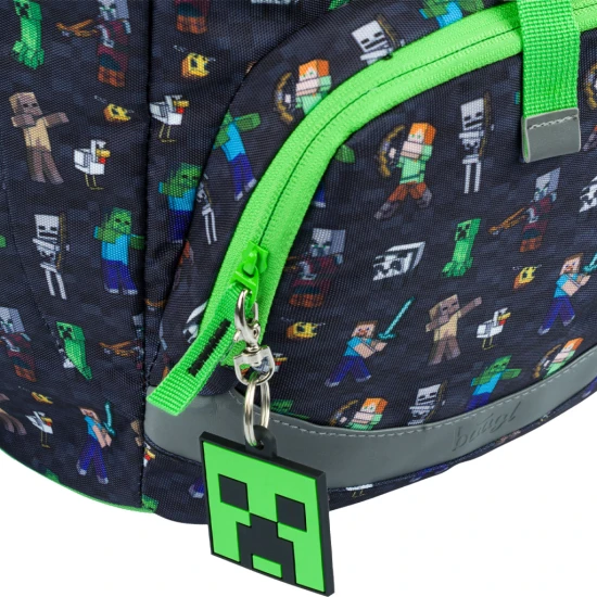Baagl Légáteresztő Minecraft iskolai hátizsák A-34322