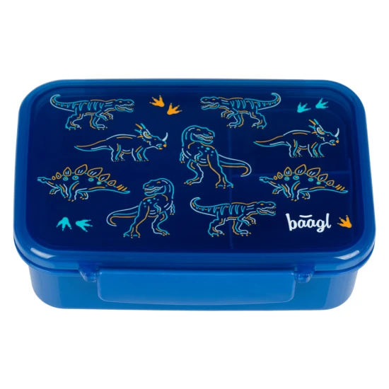 Baagl Dino rekeszes uzsonnásdoboz A-34479