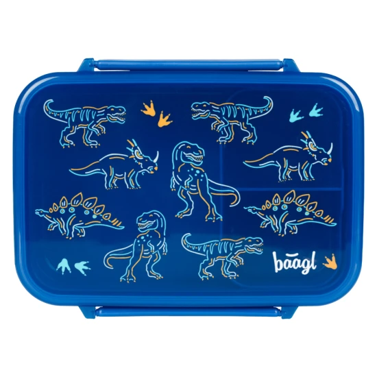 Baagl Dino rekeszes uzsonnásdoboz A-34479