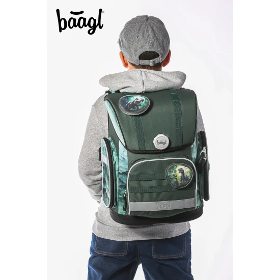 Baagl Ergo Dino iskolatáska A-34773