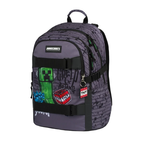 Baagl Skate Minecraft TNT iskolatáska A-35387