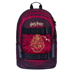 Iskolatáska Skate Harry Potter Roxfort bordó