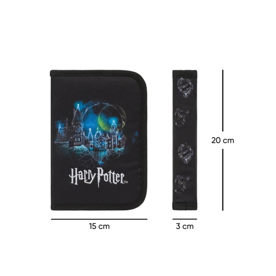Baagl Harry Potter Roxfort Lumos egyszintes tolltartó A-35399