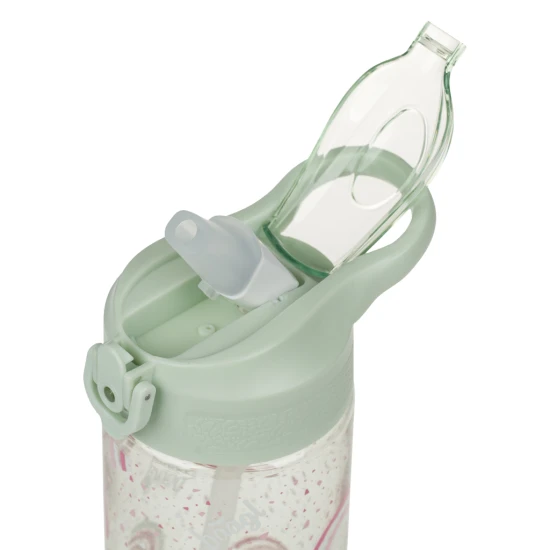 Baagl Tritán kulacs szívószállal, Szivárvány, 500 ml A-35410