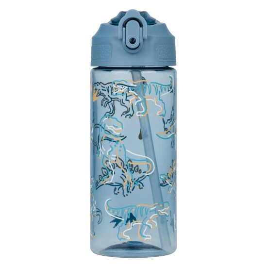 Baagl Tritán kulacs szívószállal, Dino, 500 ml A-35411
