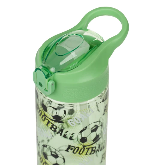 Baagl Tritán kulacs szívószállal, Foci, 500 ml A-35412