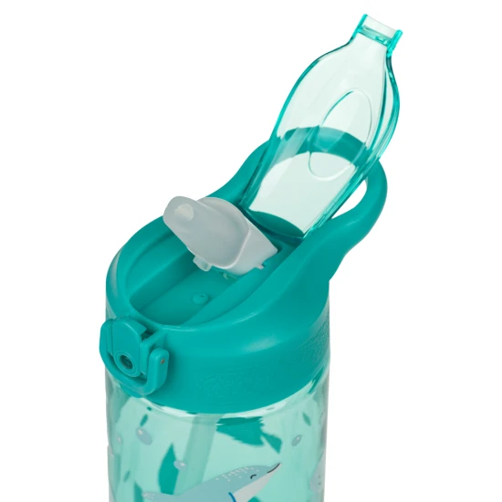 Baagl Tritán kulacs szívószállal, Delfin, 500 ml A-35415