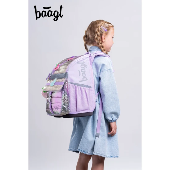 Baagl Zippy levendula iskolatáska A-35951