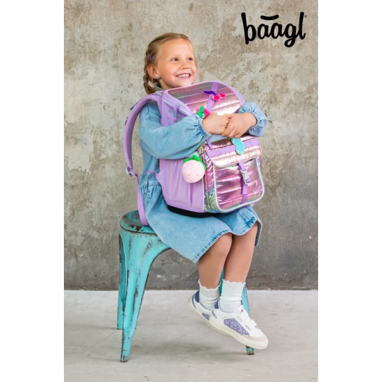 Baagl Zippy levendula iskolatáska A-35951