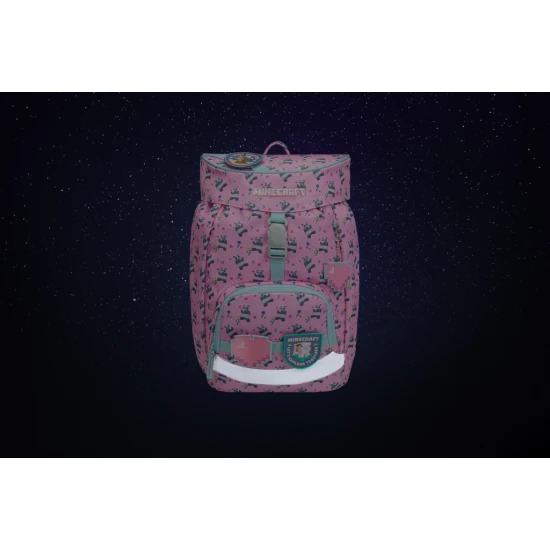 Baagl Légies Minecraft Panda Iskolatáska A-35977