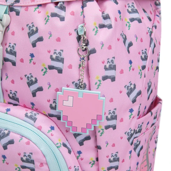 Baagl Légies Minecraft Panda Iskolatáska A-35977