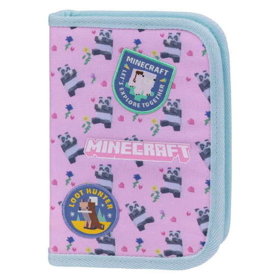 Baagl Minecraft Panda egyszintes tolltartó A-35978
