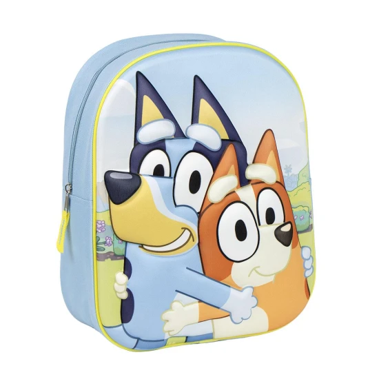 Gyermek hátizsák 3D Bluey - Egy lépéssel közelebb a kedvenc meséhez