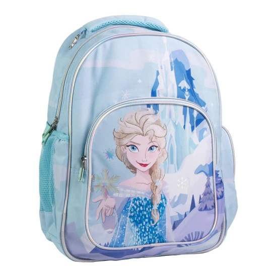 Iskolai hátizsák Frozen 1 42 cm - kék hátizsák Elsával lányoknak