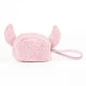 Stitch rózsaszín plüss kézitáska gyerekeknek