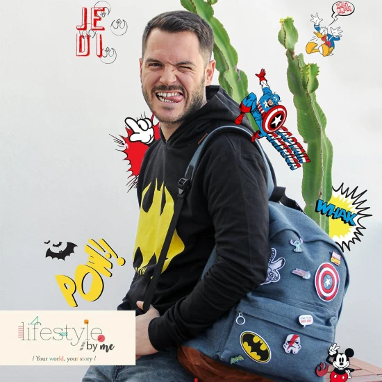 Fém Stitch jelvény minden rajongó számára