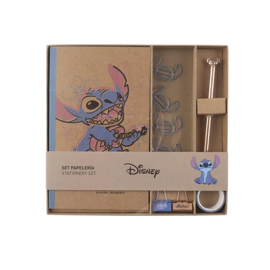 Minőségi iskolai kellékek Stitch motívummal mindennapi használatra