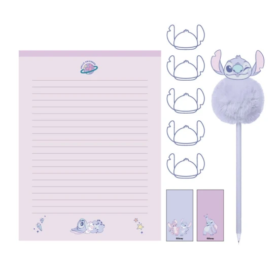 Stitch írószer dobozban