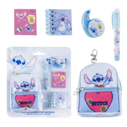 Irodaszer készlet Stitch kulcstartóval Irodaszer készlet Stitch kulcstartóval