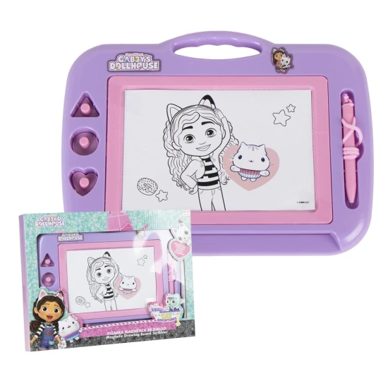 Gabby’s Dollhouse mágneses rajztábla gyerekeknek
