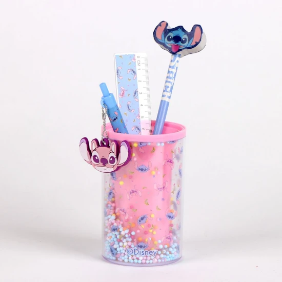 Stitch írószerkészlet állvánnyal gyerekeknek