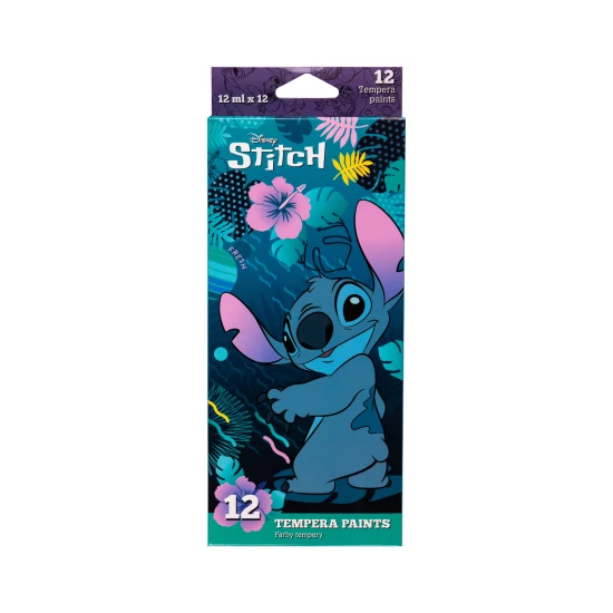 Tempera festékek Stitch Blue 12 db - tempera festékek festéshez