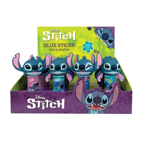 Ragasztórúd Stitch Blue design sapkával és Lilo & Öltés