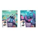 DIY mágnesek Stitch Blue - kreatív készlet mágnesek készítéséhez 10 színes fóliával és 4 mágnessel
