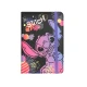 Coolpack Notebook A5 Stitch Fekete A5-ös jegyzetfüzet Stitch Black – elegáns, rugalmas szalaggal ellátott jegyzetfüzet gyerekeknek