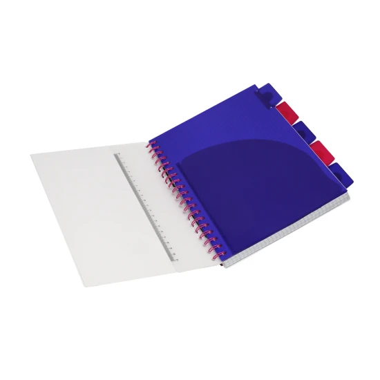 Jegyzettömb B5 Stitch Black színes könyvjelzőkkel és a Disney karakter Stitch vidám motívumával