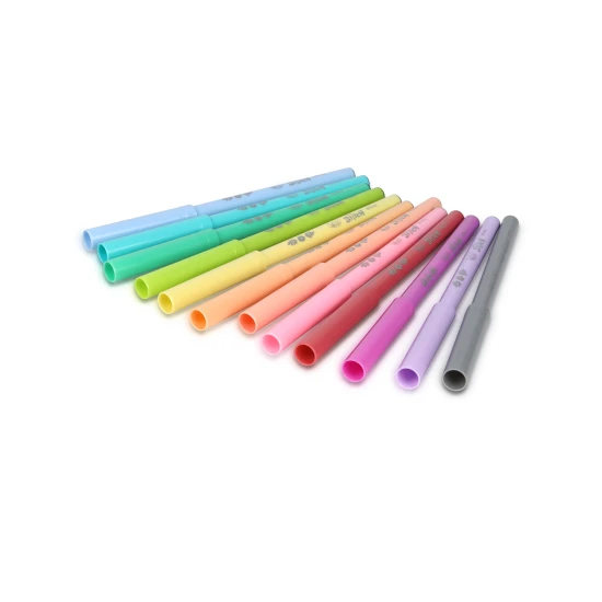 12 pasztell marker készlet a Disney karakter Stitch motívumával - lágy színek rajzoláshoz vagy kiemeléshez