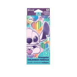Háromszögletű zsírkréta Stitch Pastel 12 db Háromszögletű zsírkréta Stitch Pastel 12 db