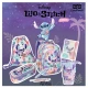 Jegyzettömb B5 Stitch Pasztell színes könyvjelzőkkel és Stitch Disney karakter vidám motívumával