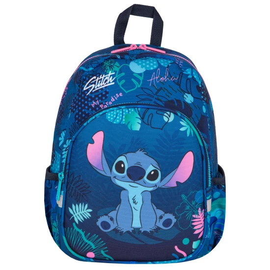 Coolpack Gyermek hátizsák Toby 33 cm Stitch Blue Toby Stitch Blue gyerek hátizsák állítható vállpántokkal és biztonsági síppal.
