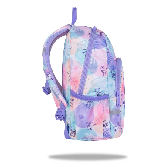 Coolpack Gyermek hátizsák Toby 33 cm Stitch Pastel Toby Stitch Pastel gyerek hátizsák állítható vállpántokkal és biztonsági síppal.