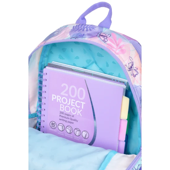Coolpack Gyermek hátizsák Toby 33 cm Stitch Pastel Toby Stitch Pastel gyerek hátizsák állítható vállpántokkal és biztonsági síppal.
